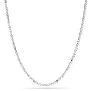 19.94 ct Diamond Long Tennis Necklace