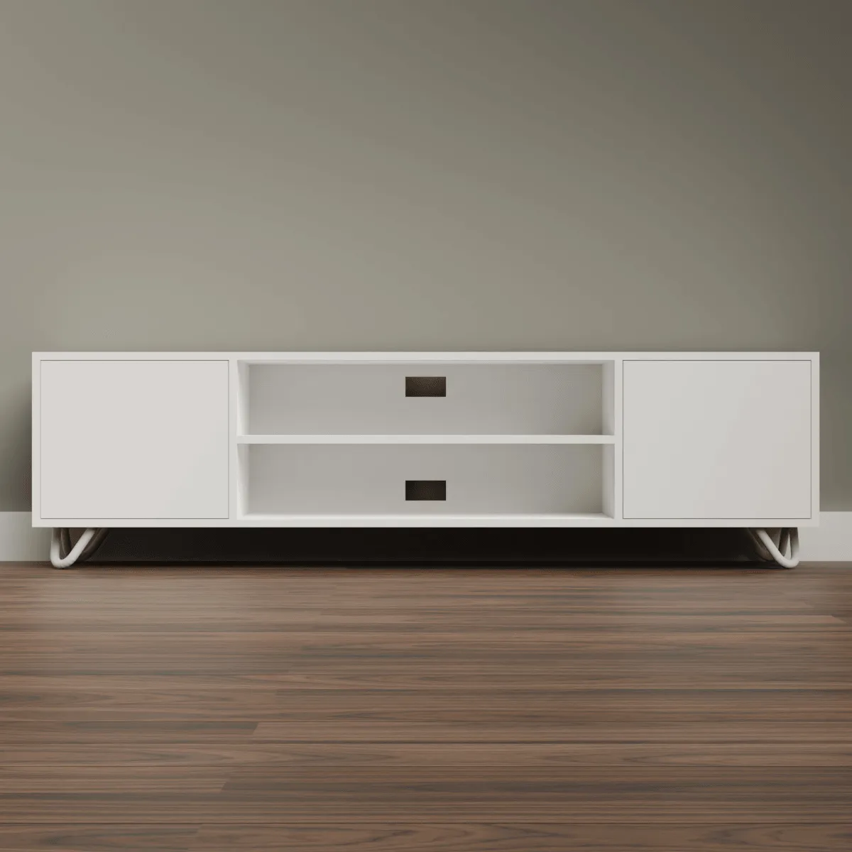 2 Door TV Stand