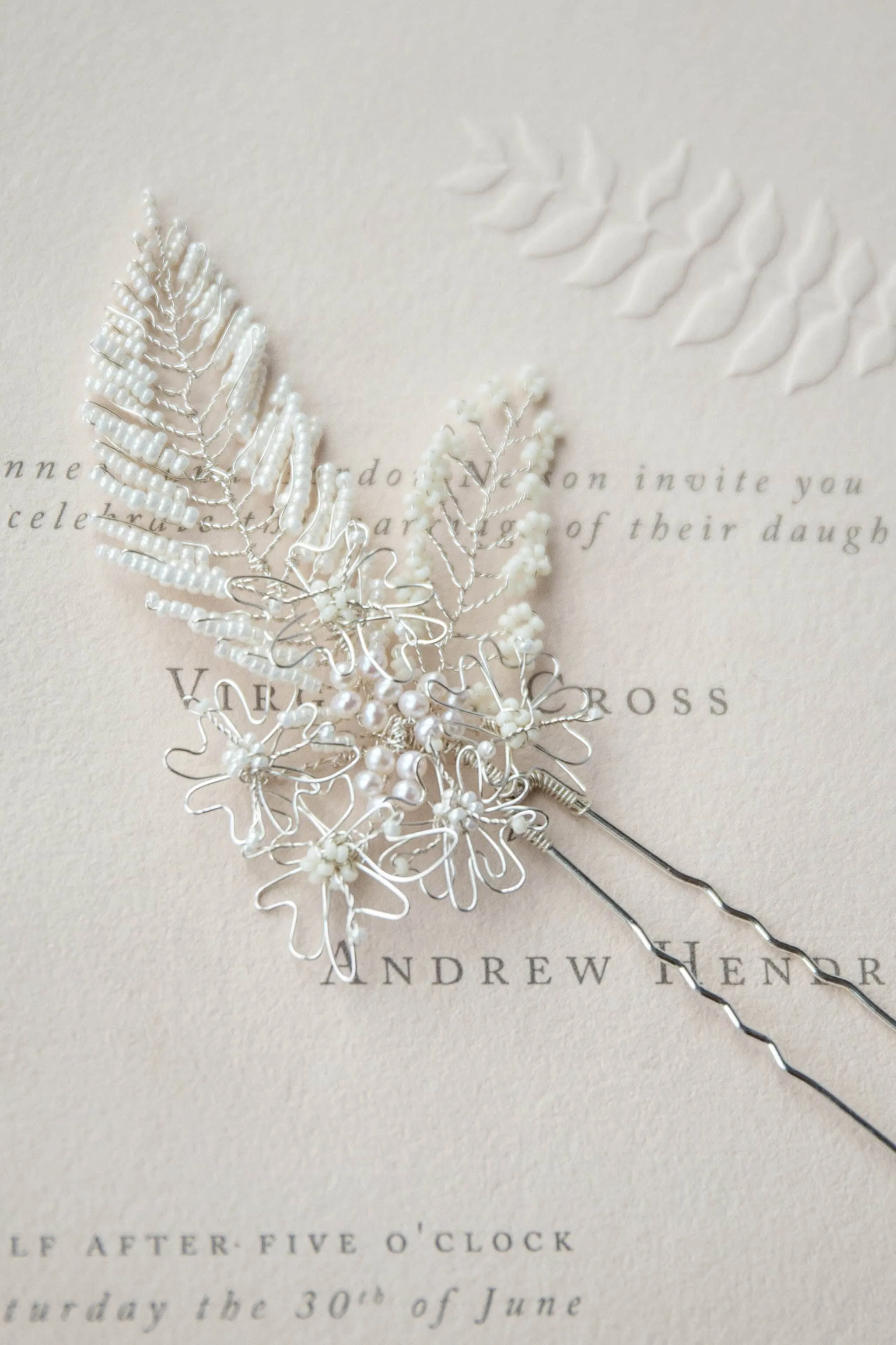 Angelica hair pin