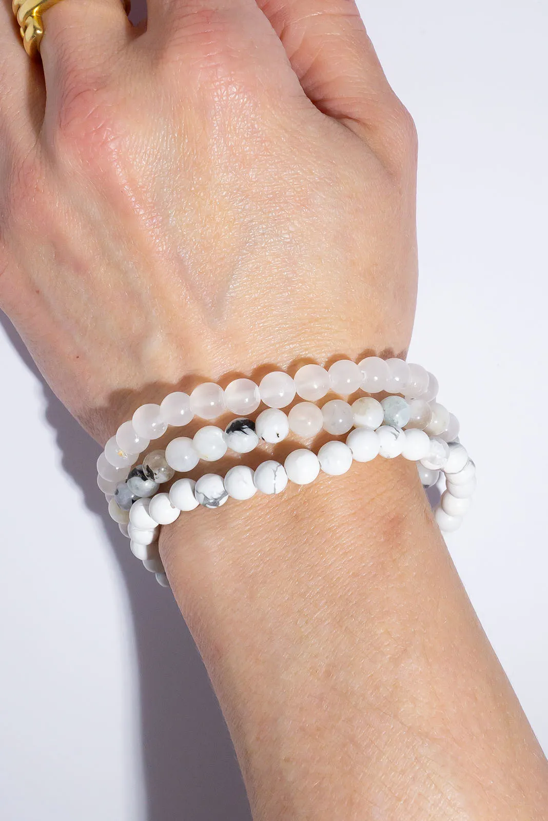 Bracelet Gemstone Trio Ice Cool