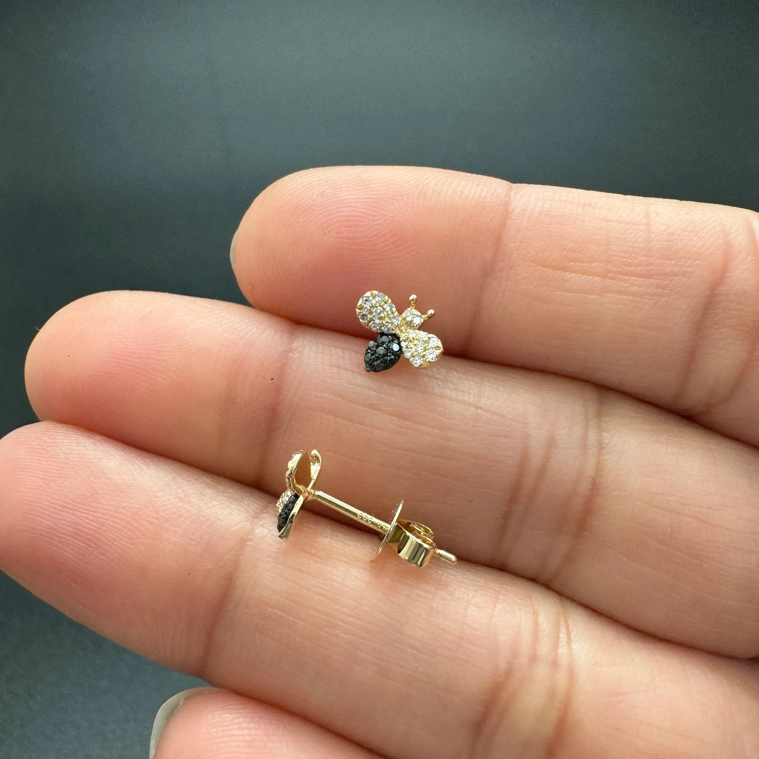 Bumble Bee Studs