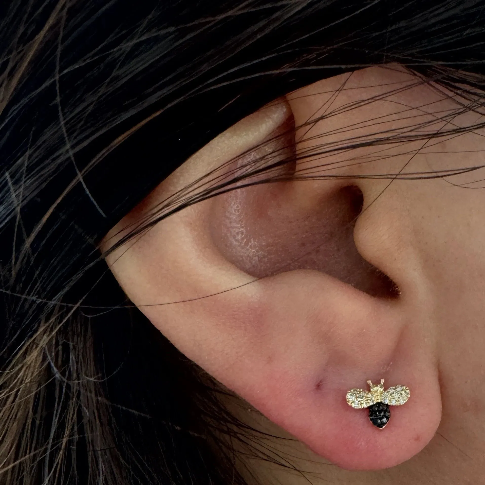 Bumble Bee Studs