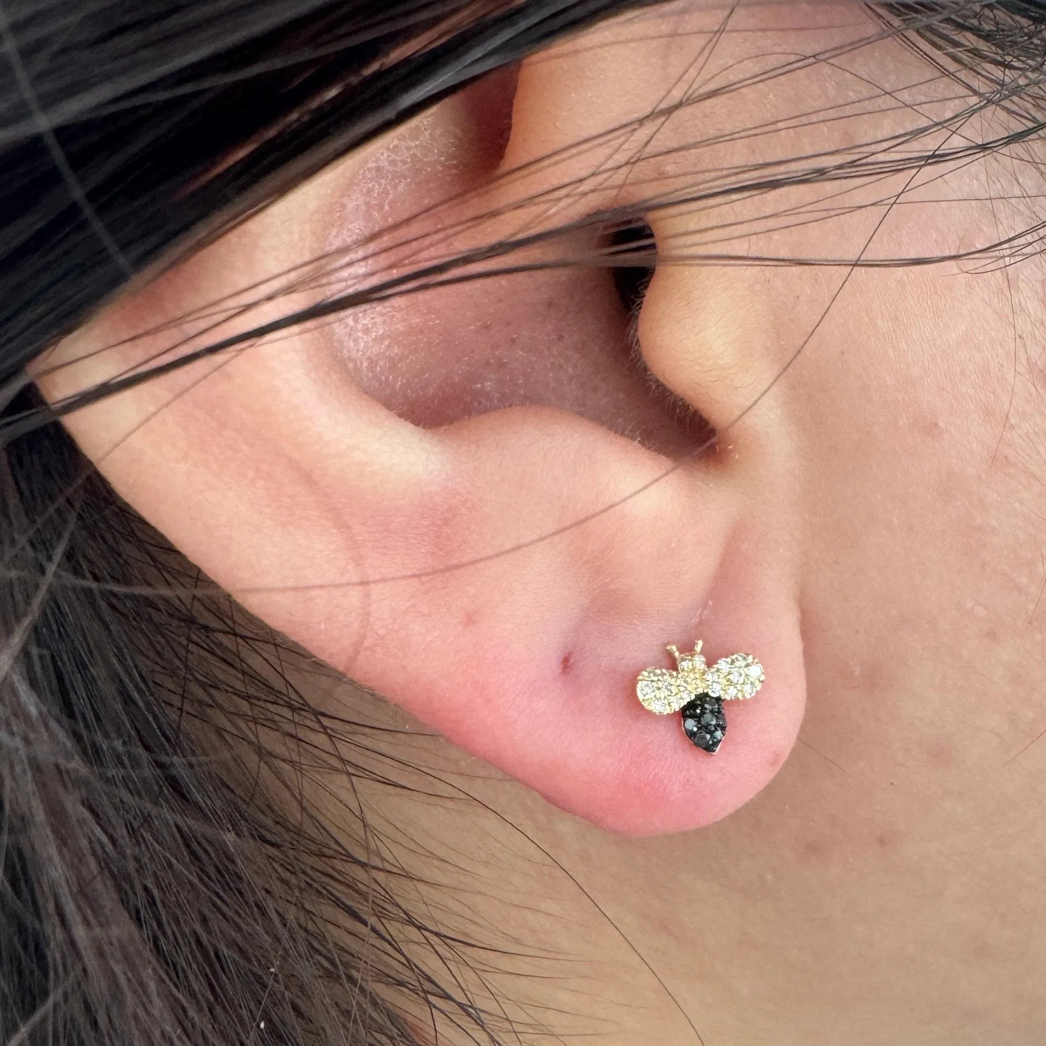 Bumble Bee Studs