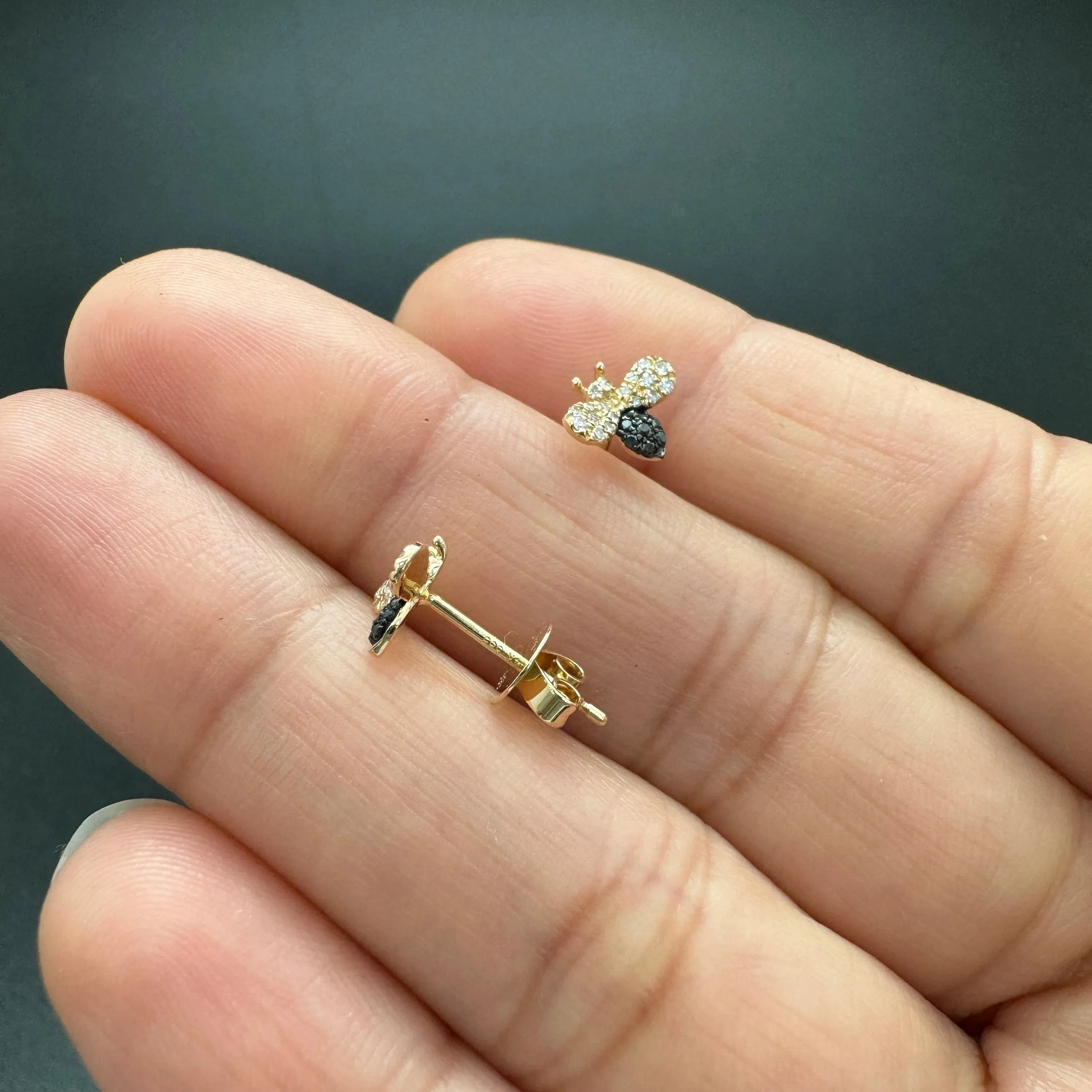 Bumble Bee Studs