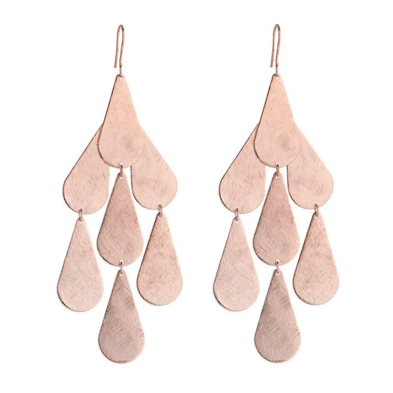 Carola Raindrop Chandelier Earrings