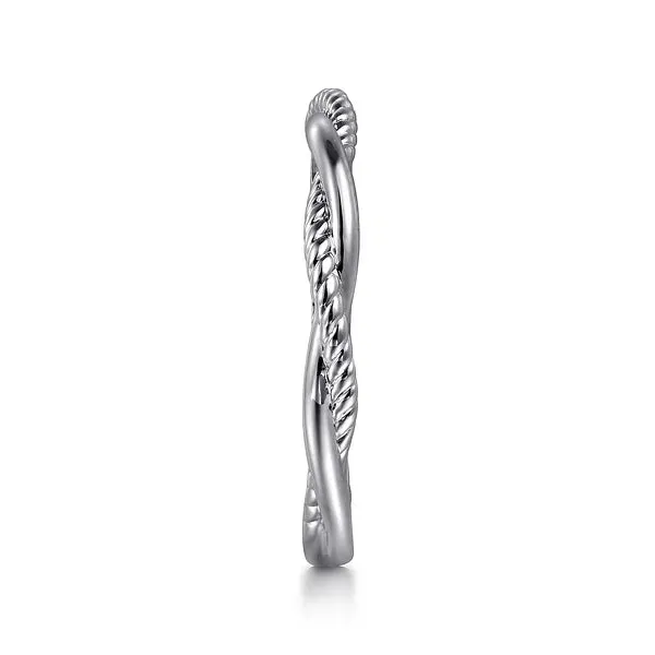 Contemporary Braided Wedding Band