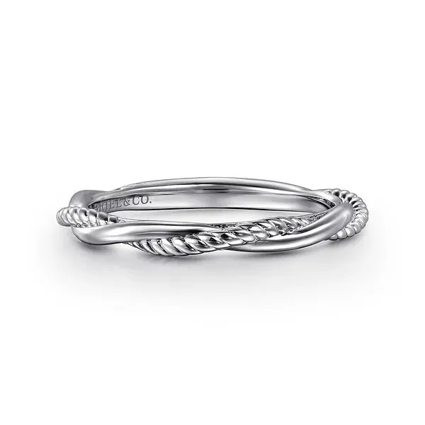Contemporary Braided Wedding Band