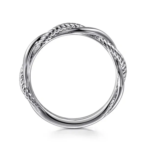 Contemporary Braided Wedding Band