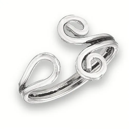 Double Coil Toe Ring