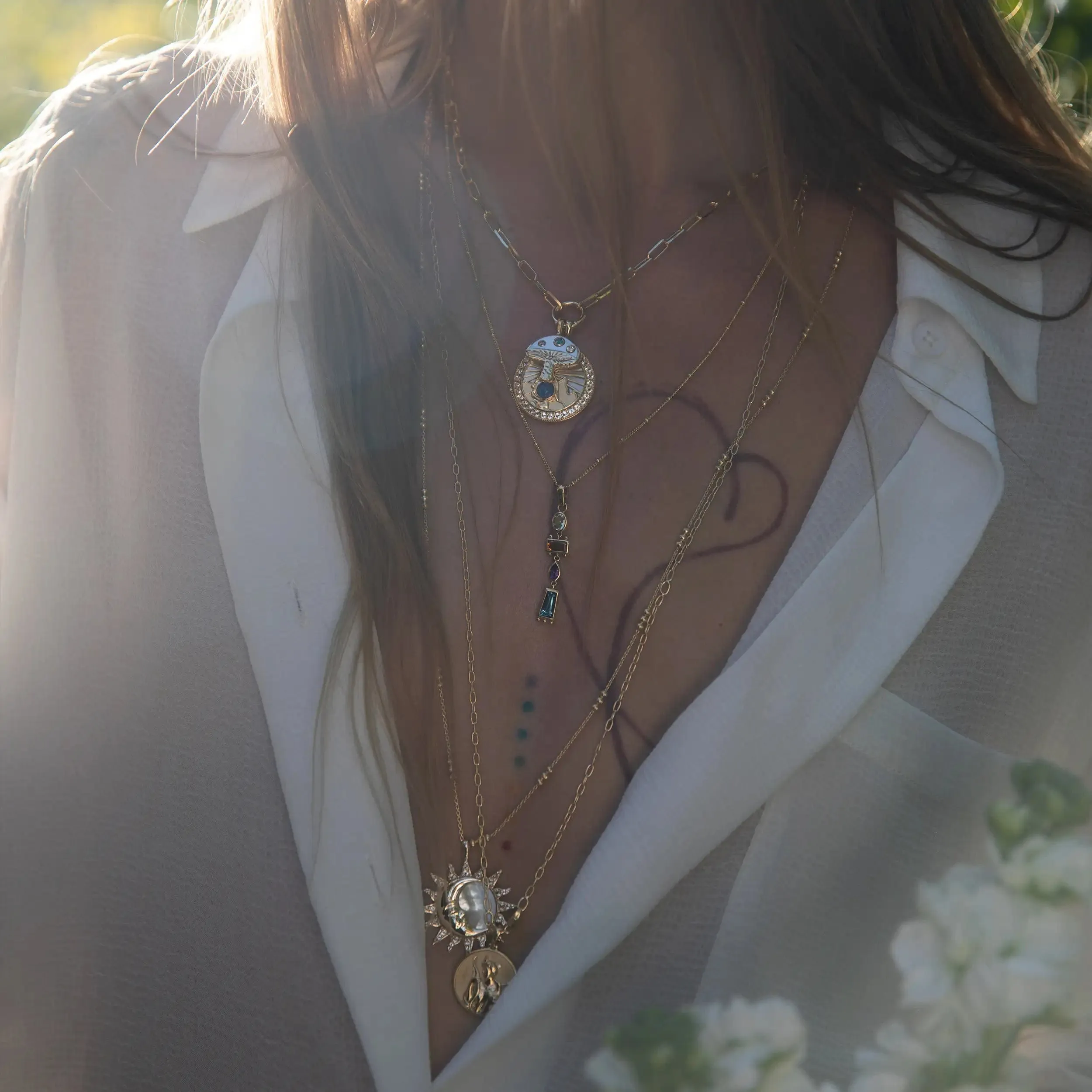 Earth Goddess Talisman Necklace