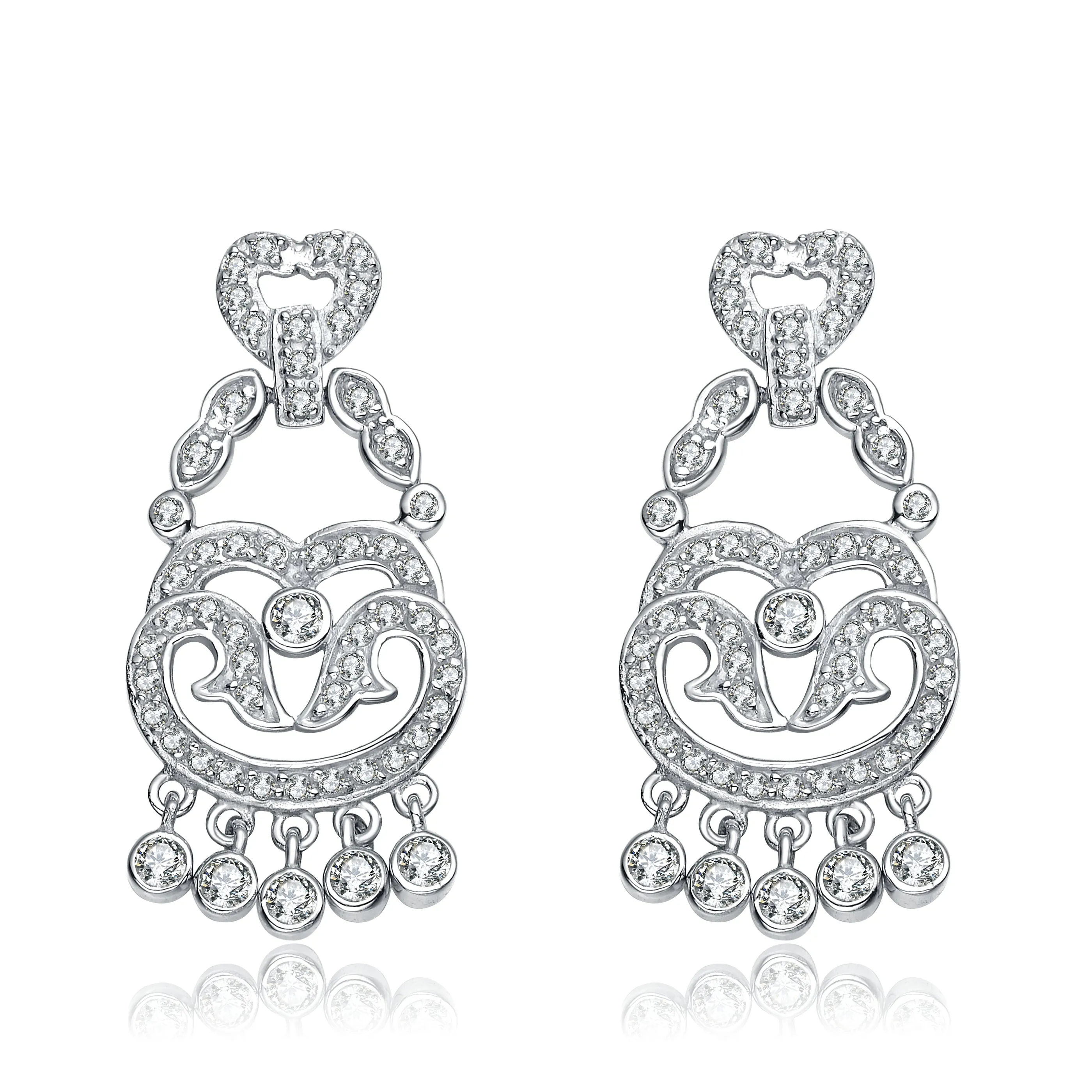 Emma Accent Chandelier Earrings