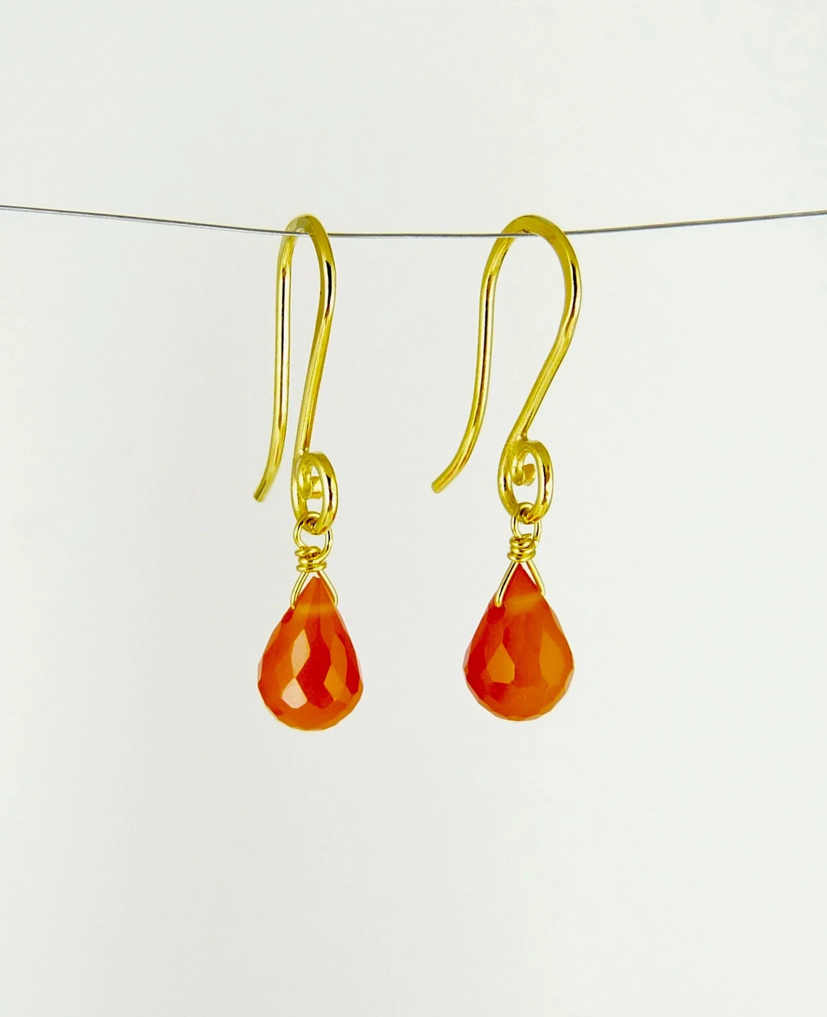 Gold Plated Scarlett Earrings