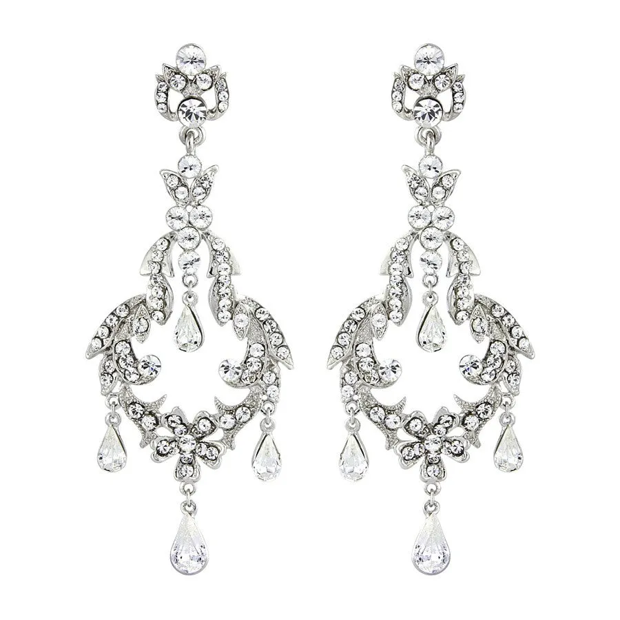 Julianna Crystal Chandelier Earrings