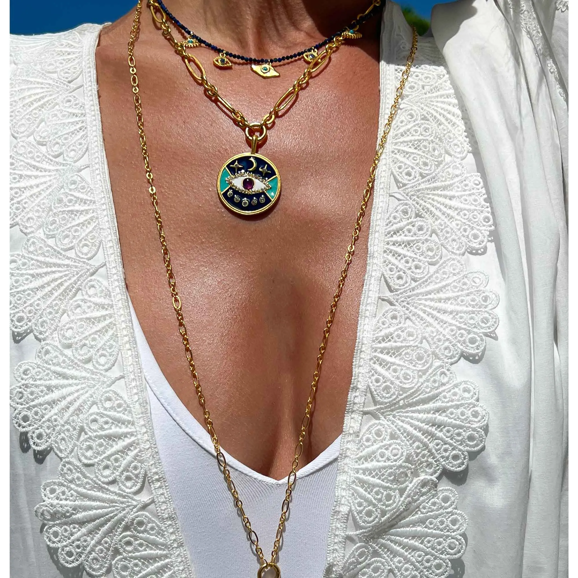 Layla Evil Eye Necklace