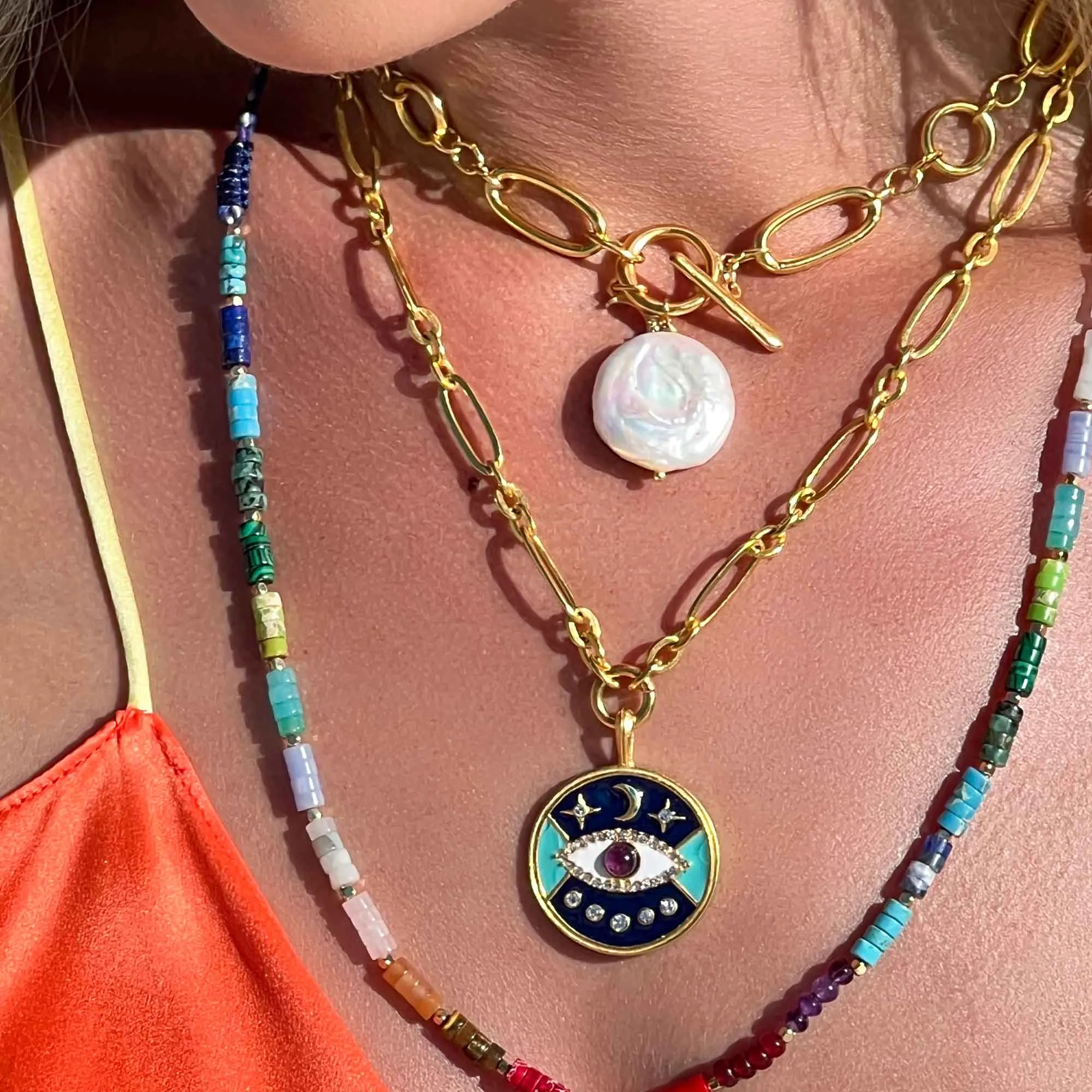 Layla Evil Eye Necklace