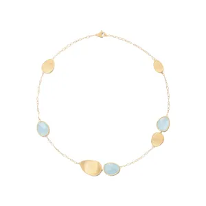 Lunaria Aquamarine Necklace