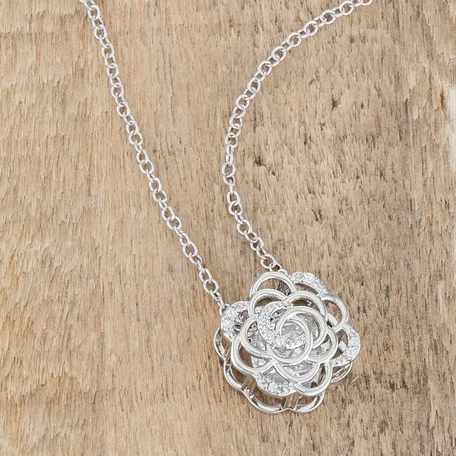 Maya Rose Drop Necklace