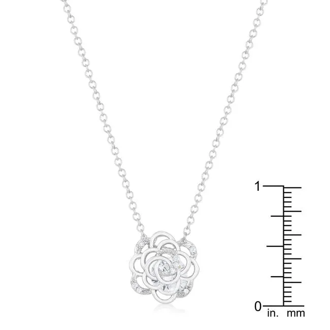 Maya Rose Drop Necklace