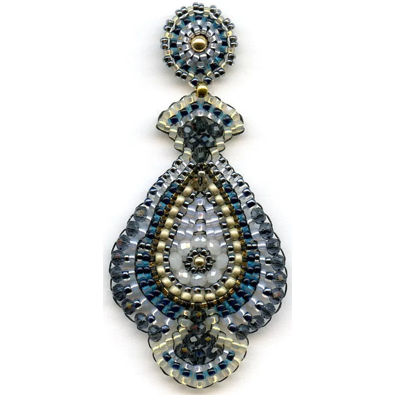 Miguel Ases Montana Hydro Quartz & Opalite Earring