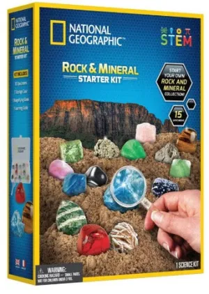 National Geographic Rock & Mineral Starter Kit