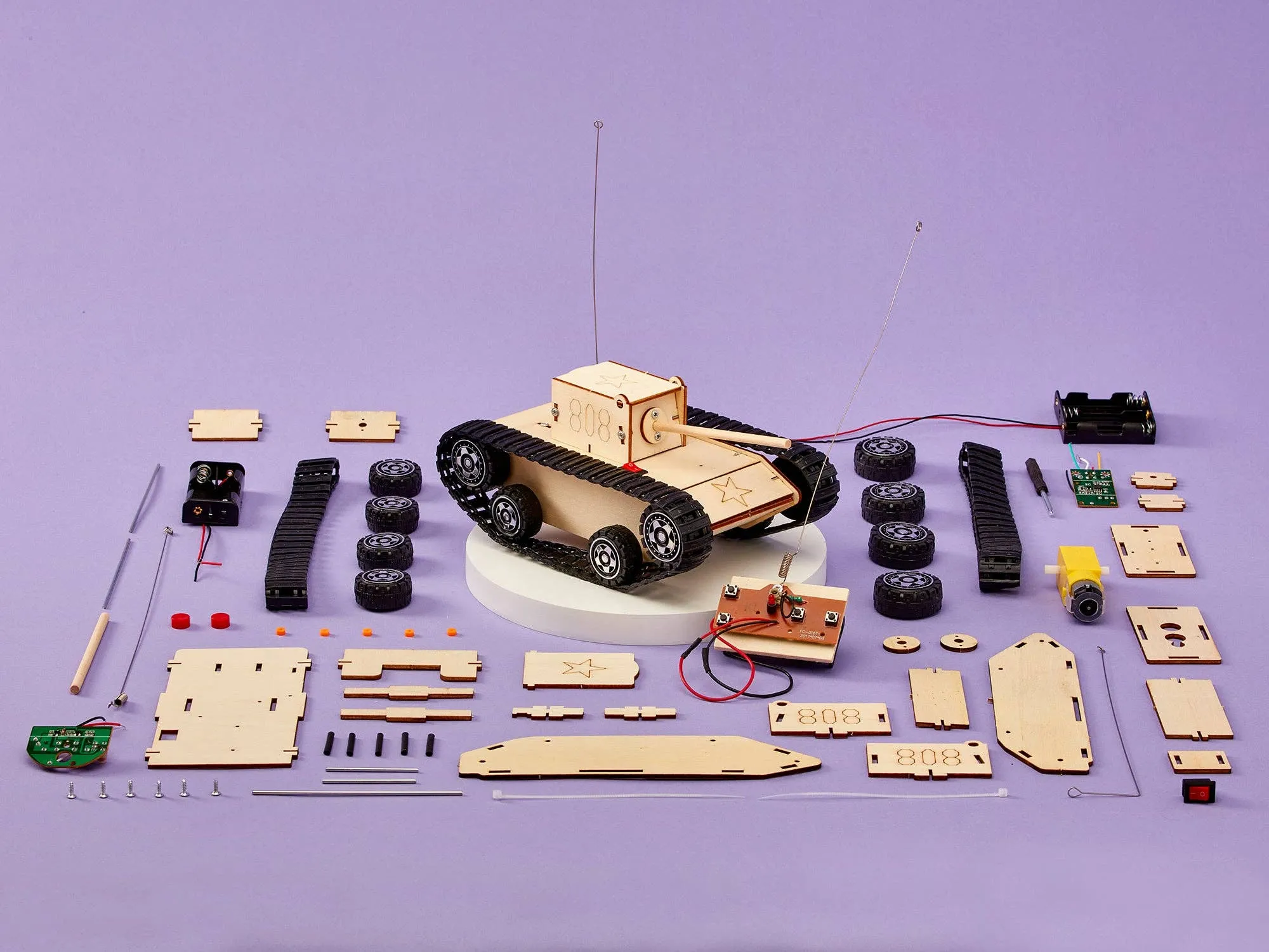 Radio Controlled Tank DIY Kit