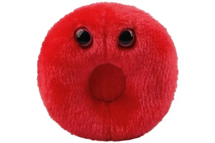 Red Blood (Erythrocyte) Giant Microbes Plush