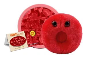Red Blood (Erythrocyte) Giant Microbes Plush