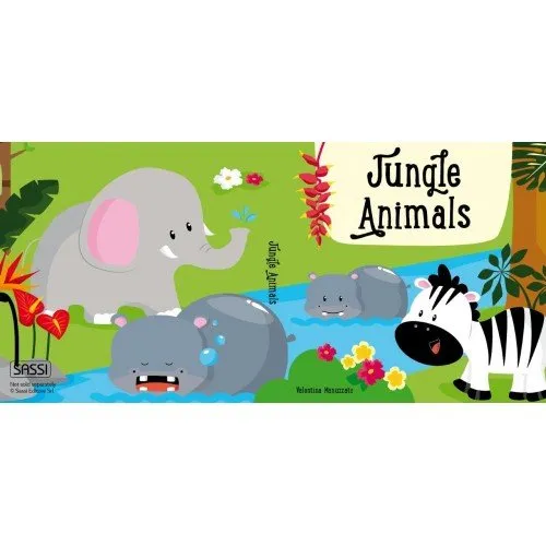 Sassi Book & Giant Puzzle - Jungle Friends