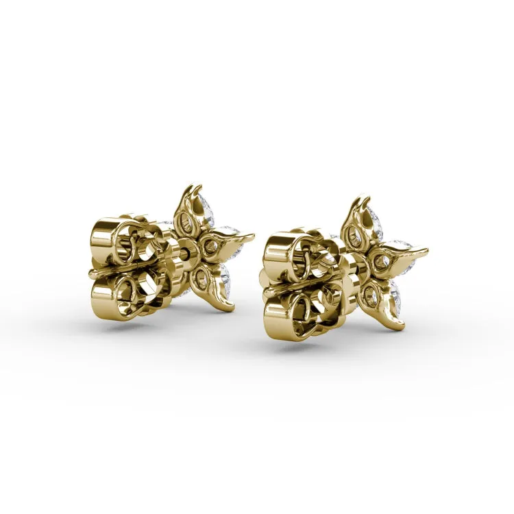 Shine Bright Diamond Star Stud Earrings