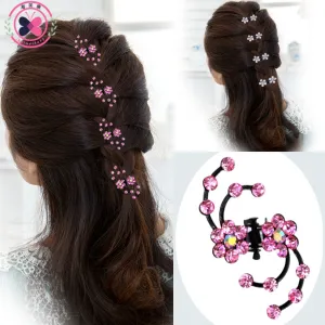 Snowflake Rhinestone Hairpin