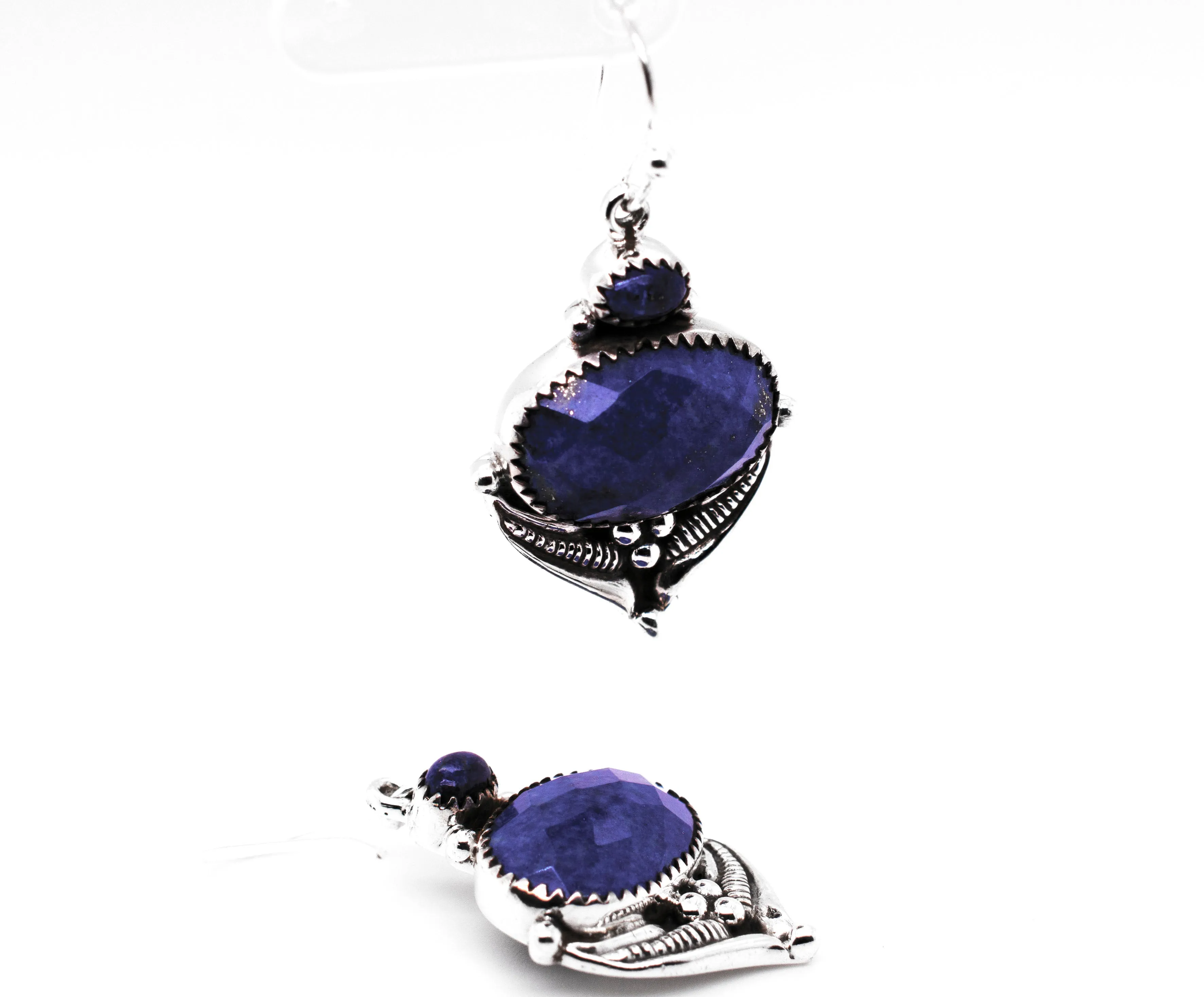 Spectacular Faceted Gemstone Earrings