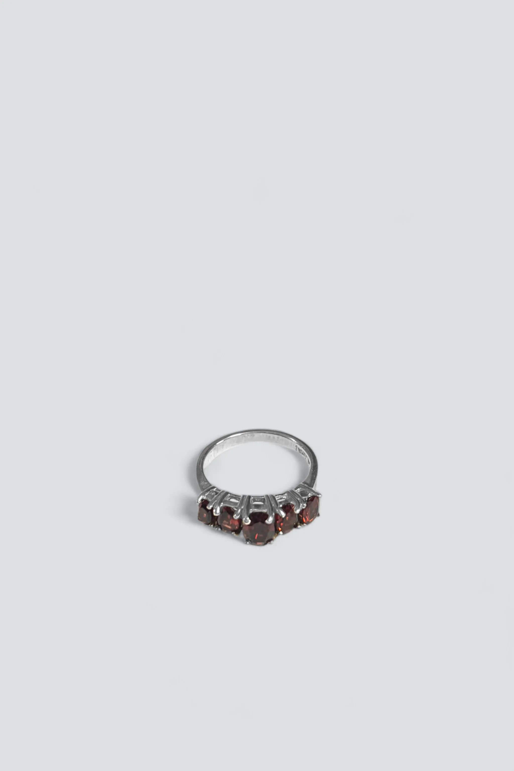 Sterling Silver Garnet Lush Ring