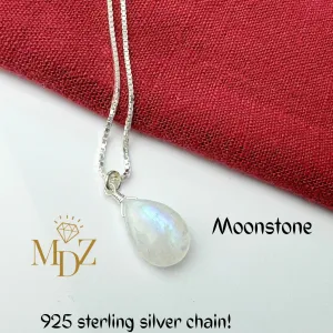 Sterling Silver Moonstone Necklace