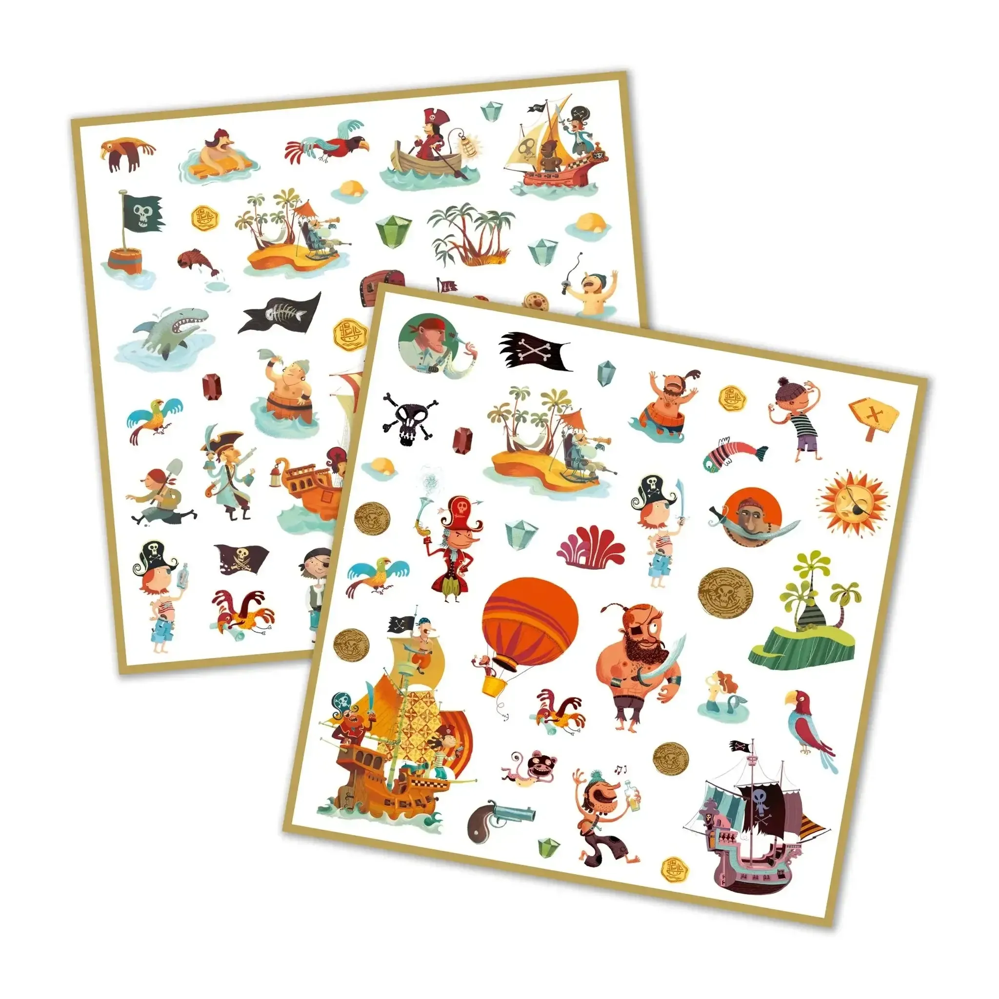 Sticker Sheets: Pirates