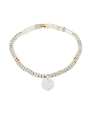 Stone Intention Charm Bracelet - Moonstone/Silver/Gold